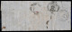 Prefilateliche - Vittorio Emanuele II - 1864 Lettera Da Palermo 17 Mag. Viaggiata Via Di Mare Per Torino E Affrancata Co - Andere & Zonder Classificatie