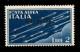 RSI - G.N.R. Brescia - 1943 - 2 Lire Aerea (122/I) Con Soprastampa Del I Tipo - Gomma Originale Con Invisibile Traccia D - Andere & Zonder Classificatie