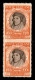 Vaticano - Posta Ordinaria - 1946 - 1,50 Lire Concilio Di Trento (115 L) - Coppia Verticale Non Dentellata Al Centro - N - Andere & Zonder Classificatie