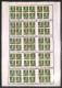 Oltremare - Cina - 1956 - 2 Fen (299) - 135 Quartine Usate Su Fogli D'album - Notati Una Decina Di Blocchi Del Carta Bru - Autres & Non Classés