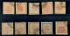 Oltremare - Iran - 1902 - Non Emessi (150 II / 159 II) - Serie Completa - Usati - Andere & Zonder Classificatie