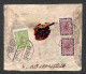 Oltremare - Nepal - Due Buste Affrancate Al Retro (47 + 49 Coppia - 50) - Ex Coll. Hellrigl - Altri & Non Classificati