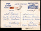 Oltremare - Tunisia - Cartolina Postale Aerea Da Tunisi A Nizza Del 3.4.43 – Rara - Other & Unclassified