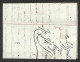 Prefilateliche&Documenti - Prefilateliche - 1792/96 - Due Lettere Con Bollo Nice Grande In Rosso E In Nero Entrambe Dire - Altri & Non Classificati