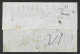 Prefilateliche&Documenti - Documenti - Milano + Affr. Frontiera (tutti In Rosso) - Due Lettere Per Pescia Del 1842 E 184 - Other & Unclassified