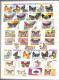 Lotti&Collezioni - Europa&Oltremare - TEMATICA - Farfalle - Collezione Di Circa 280 Francobolli Principalmente Usati Mon - Sonstige & Ohne Zuordnung
