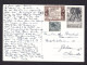Vatican: Picture Postcard To Netherlands, 1960, 3 Stamps, Country Mix Italy, Card: Architecture, Religion (minor Damage) - Briefe U. Dokumente