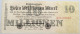 GERMANY 10 MILLIONEN MARK 1923 #alb004 0497 - 10 Miljoen Mark