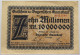GERMANY 10 MILLIONEN 1923 BAVARIA #alb067 0067 - 10 Mio. Mark