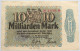 GERMANY 10 MILLIARDEN MARK 1923 SAULGAU #alb002 0367 - 10 Mrd. Mark