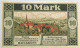 GERMANY 10 MARK MAULBRONN 1919 #alb002 0341 - 10 Mark