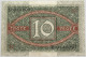 GERMANY 10 MARK 1920 BERLIN #alb008 0311 - 10 Mark