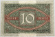 GERMANY 10 MARK 1920 BERLIN #alb008 0295 - 10 Mark