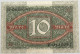 GERMANY 10 MARK 1920 BERLIN #alb008 0299 - 10 Mark