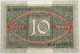 GERMANY 10 MARK 1920 BERLIN #alb008 0285 - 10 Mark