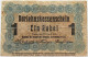 GERMANY 1 ROUBLE DARLEHNSKASSE OST POSEN 1916 #alb002 0159 - Sonstige & Ohne Zuordnung