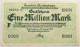 GERMANY 1 MILLION MARK 1923 REICHSBAHN #alb004 0455 - 1 Miljoen Mark