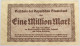 GERMANY 1 MILLION MARK 1923 BAYERN #alb008 0031 - 1 Miljoen Mark