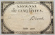 FRANCE ASSIGNAT 5 LIVRES #alb010 0255 - Assignate