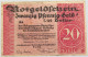 GERMANY 20 GOLDPFENNIG CHEMNITZ 1923 #alb010 0221 - Deutsche Golddiskontbank