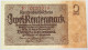 GERMANY 2 REICHSMARK 1937 #alb067 0291 - Other & Unclassified