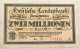 GERMANY 2 MILLIONEN MARK 1923 HESSEN #alb004 0509 - 2 Miljoen Mark