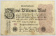 GERMANY 2 MILLIONEN MARK 1923 #alb066 0441 - 2 Miljoen Mark