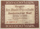 GERMANY 100000 MARK DARMSTADT #alb004 0225 - 100.000 Mark