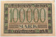 GERMANY 100000 MARK 1923 WURTTEMEBRG #alb010 0217 - 100.000 Mark