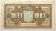 GERMANY 1000 MARK 1922 BAYERN #alb066 0143 - 1000 Mark