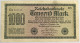 GERMANY 1000 MARK 1922 #alb066 0395 - 1000 Mark
