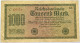 GERMANY 1000 MARK 1922 #alb066 0131 - 1000 Mark