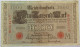 GERMANY 1000 MARK 1910 #alb067 0191 - 1.000 Mark