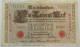 GERMANY 1000 MARK 1910 #alb067 0189 - 1000 Mark