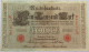 GERMANY 1000 MARK 1910 #alb067 0157 - 1.000 Mark
