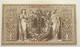 GERMANY 1000 MARK 1910 #alb018 0501 - 1.000 Mark