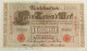 GERMANY 1000 MARK 1910 #alb018 0485 - 1.000 Mark