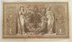 GERMANY 1000 MARK 1910 #alb018 0471 - 1.000 Mark