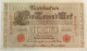 GERMANY 1000 MARK 1910 #alb018 0477 - 1.000 Mark