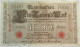 GERMANY 1000 MARK 1910 #alb018 0355 - 1.000 Mark