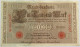 GERMANY 1000 MARK 1910 #alb018 0339 - 1.000 Mark