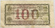 GERMANY 100 MILLIARDEN MARK 1923 MECKLENBURG #alb008 0195 - 100 Milliarden Mark