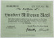 GERMANY 100 MILLIONEN MARK 1923 #alb002 0395 - 100 Millionen Mark