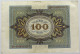 GERMANY 100 MARK 1920 #alb067 0143 - 100 Mark