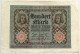 GERMANY 100 MARK 1920 #alb066 0369 - 100 Mark