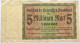 GERMANY 5 MILLIONEN 1923 BAVARIA #alb067 0335 - 5 Mio. Mark