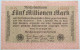 GERMANY 5 MILLIONEN 1923 #alb004 0303 - 5 Miljoen Mark