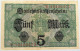 GERMANY 5 MARK 1917 #alb013 0097 - 5 Mark