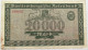 GERMANY 20000 MARK 1923 STUTTGART #alb011 0135 - 20.000 Mark