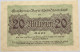 GERMANY 20 MILLIONEN MARK 1923 BAYERN #alb008 0099 - 20 Miljoen Mark